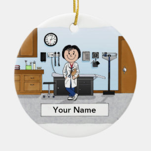 Dokter, verpleegkundige, artsenassistent - Vrouw Keramisch Ornament