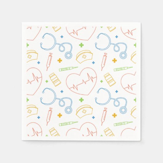 Dokter Verpleegkundige Medische Gezondheidszorg Em Servet (Voorkant)