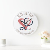 Dokter, verpleegkundige, paramedicus, spoedgeschen grote klok (Huis)