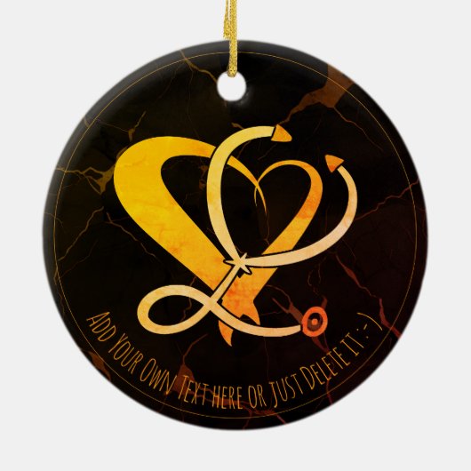 Dokter, verpleegkundige, paramedicus, spoedgeschen keramisch ornament (Achterkant)