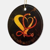 Dokter, verpleegkundige, paramedicus, spoedgeschen keramisch ornament (Links)