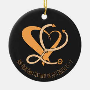 Dokter, verpleegkundige, paramedicus, spoedgeschen keramisch ornament