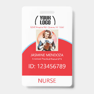 dokter verpleegster badges Ziekenhuis Personeel Me