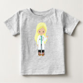 Dokter, Verpleegster, Stethoscoop, Labjas, Blond H (Voorkant)