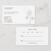 dokter visitekaartje (Voorkant / Achterkant)