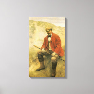 Dokter William Laidlaw Purves Portret door Collier Canvas Afdruk