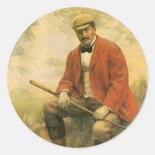 Dokter William Laidlaw Purves Portret door Collier Ronde Sticker