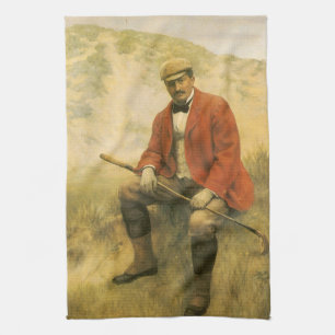 Dokter William Laidlaw Purves Portret door Collier Theedoek