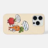 Dokter Wortel met zijn eerste patiënt Grappig iPhone Hoesje (Achterkant horizontaal)