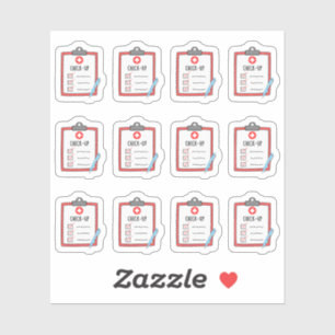 Doktercontrole Gezondheidsherinnering Planner Sticker