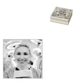 Dokterfoto aanpassen personaliseren rubberstempel (Gestempeld)
