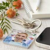 Dokterfoto aanpassen personaliseren sleutelhanger (Voorkant Rechts)