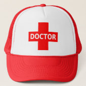 Dokterlogo Trucker Pet (Voorkant)