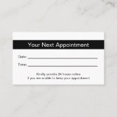 Dokters Office Uw Volgende Afspraak Herinnering Ka Afsprakenkaartje (Voorkant)