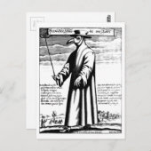 Dokter's Pest Mask We zullen elkaar weer ontmoeten Briefkaart (Voorkant / Achterkant)