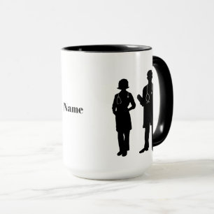 Dokters Silhouette Mok