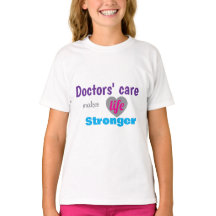 Dokters T‑shirt – Zorg Maakt het Leven Sterker