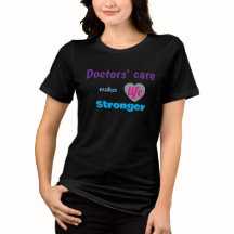 Dokters T‑shirt – Zorg Maakt het Leven Sterker