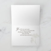 Dokters Touch Lives Wildflower Kaart (Binnen)