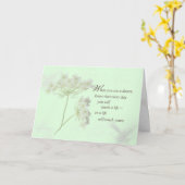 Dokters Touch Lives Wildflower Kaart (Gele Bloem)