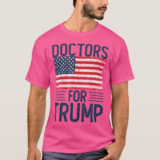 Dokters voor Trump 2024 Shirten President Verkiezi T-shirt