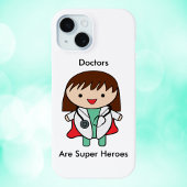 Dokters zijn superhelden Vrouw Funny Case-Mate iPhone Case