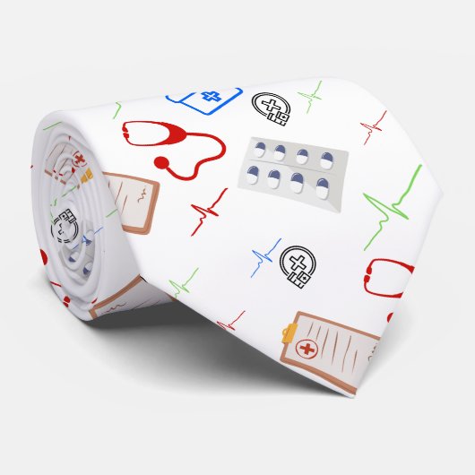 Doktersberoep Papa Stropdas (Opgerold)