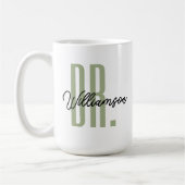 Doktersmok eigen ontwerp, Toekomstige dokter mok, Koffiemok (Links)