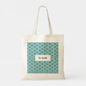 Doktersnaam aangepaste arts symbool medische gift tote bag (Achterkant)