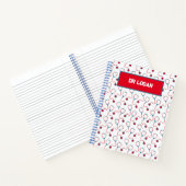 Doktersnaam aangepaste stethoscoop medisch cadeau notitieboek (Binnen)