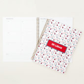 Doktersnaam aangepaste stethoscoop medisch cadeau planner (Display)