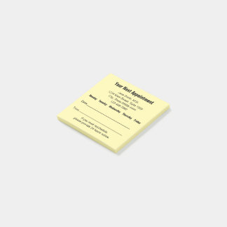 Dokterspraktijk Herinnering Volgende Afspraak Crèm Post-it® Notes