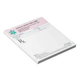 Doktersrecept Medisch RX Blok – Security Rose Notitieblok