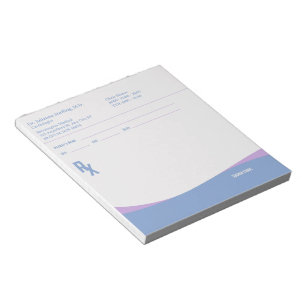 Doktersrecept Notitieblok – Bewerkbaar Doktersrece