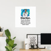 Dokterswaarderingscitaat Poster (Thuiskantoor)
