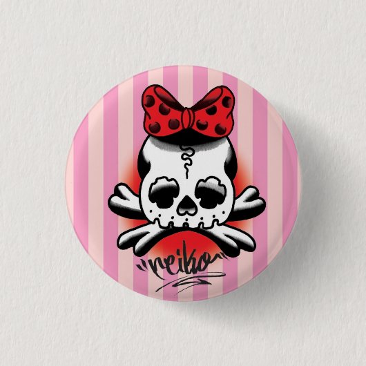 Dokuro chan Can Badge Ronde Button 3,2 Cm (Voorkant)