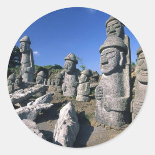 Dol Hareubang Ronde Sticker