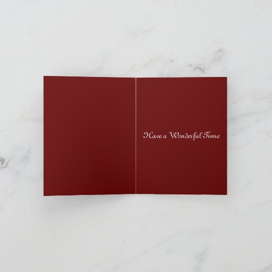 “Dol op Chrstmas” Kaart (Binnen)