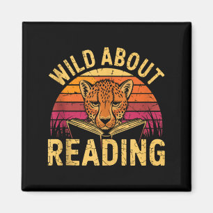 Dol op lezen boeken lezer liefhebber bibliothecari magneet
