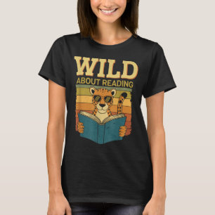 Dol op lezen boeken lezer liefhebber bibliothecari t-shirt