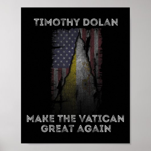 Dolan maakt het Vaticaan weer groot conclaaf 2025 Poster (Voorkant)