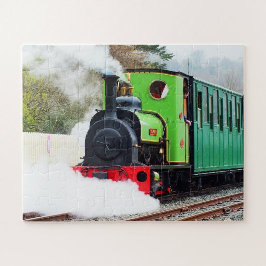 Dolbadarn-trein Legpuzzel (Horizontaal)