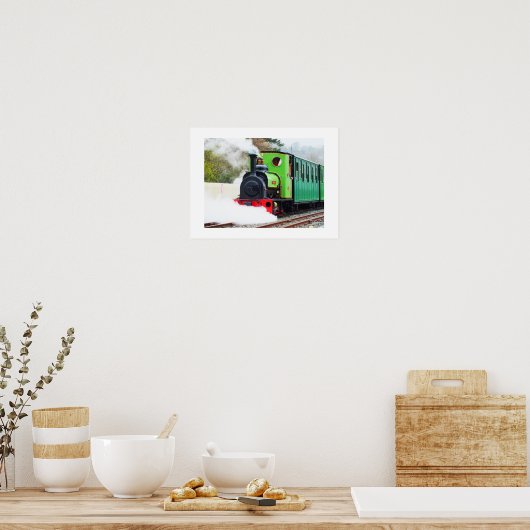 Dolbadarn trein poster (Keuken)