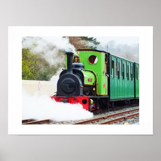 Dolbadarn trein poster (Voorkant)