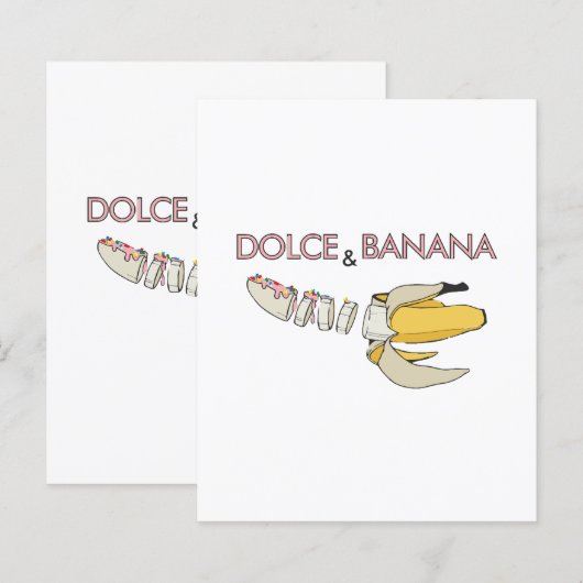 Dolce & Banana (Voorkant / Achterkant)