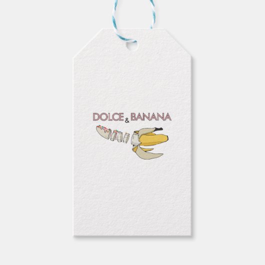 Dolce & Banana Cadeaulabel (Voorkant)