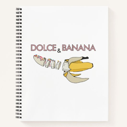 Dolce & Banana Notitieboek (Voorkant)