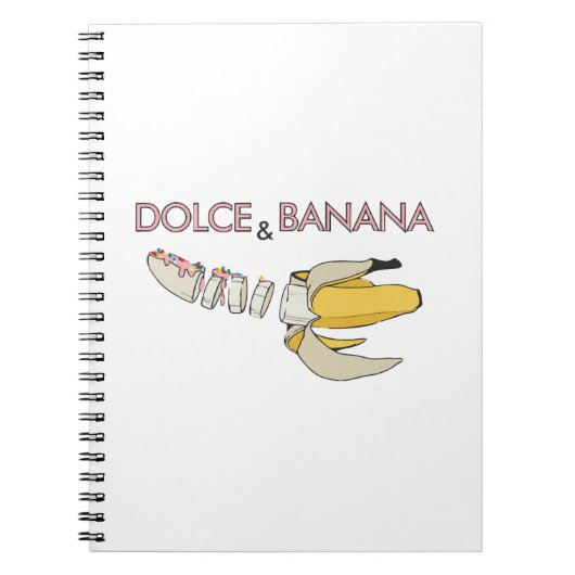 Dolce & Banana Notitieboek (Voorkant)