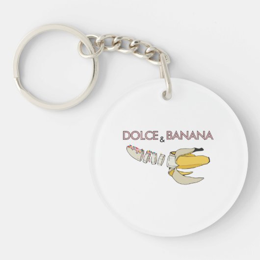 Dolce & Banana Sleutelhanger (Voorkant)