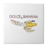 Dolce & Banana Tegeltje (Voorkant)